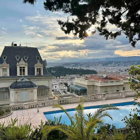 شقة With Large Terrace & Sea View Over نيس