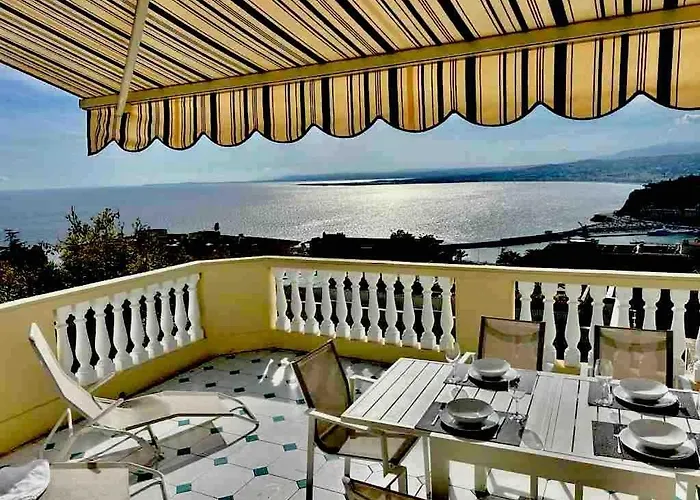 With Large Terrace & Sea View Over