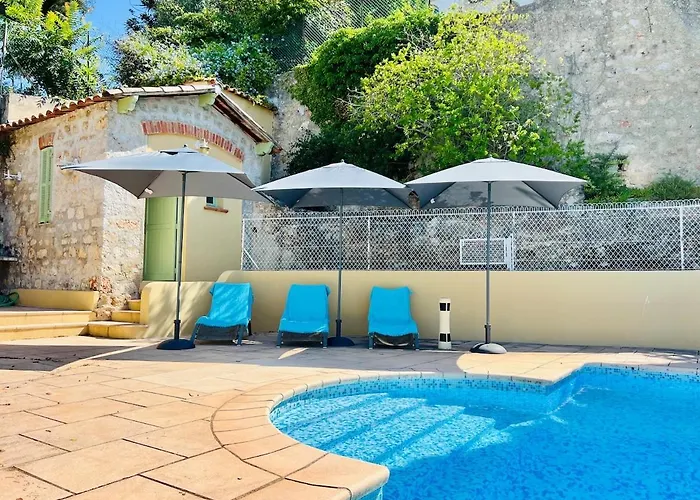 Апартаменты With Large Terrace & Sea View Over Ницца