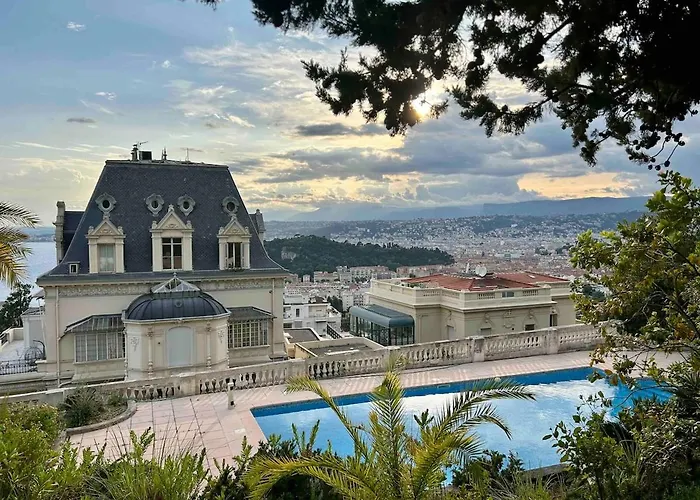 Apartamento With Large Terrace & Sea View Over Nice