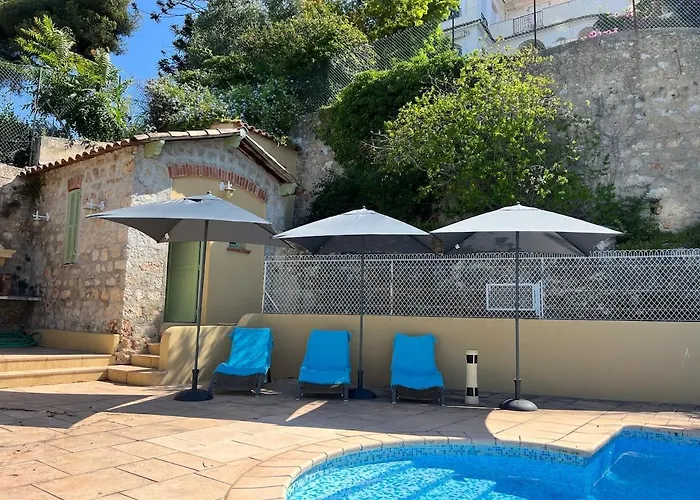Апартаменты With Large Terrace & Sea View Over Ницца